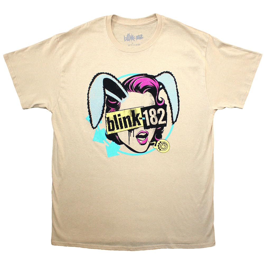 Rock Off officially licensed products Blink-182 Blind Date T Shirt XL Sand