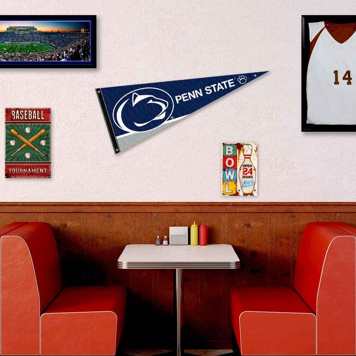 Penn State Nittany Lions Pennant Flag and Wall Tack Mount Pads - Image 3