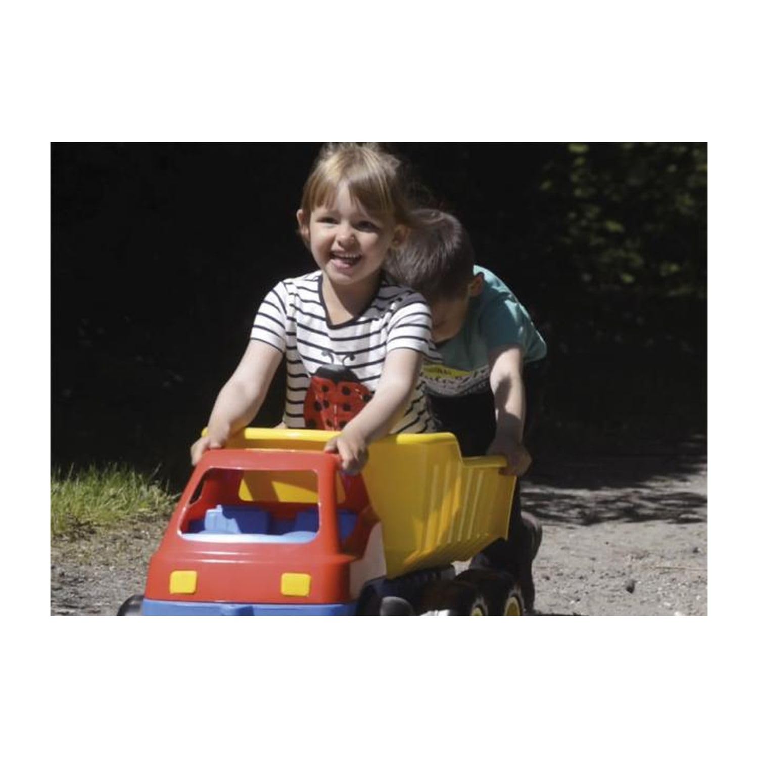 Dantoy Giant Tipper Truck, 84cm, Made in Denmark