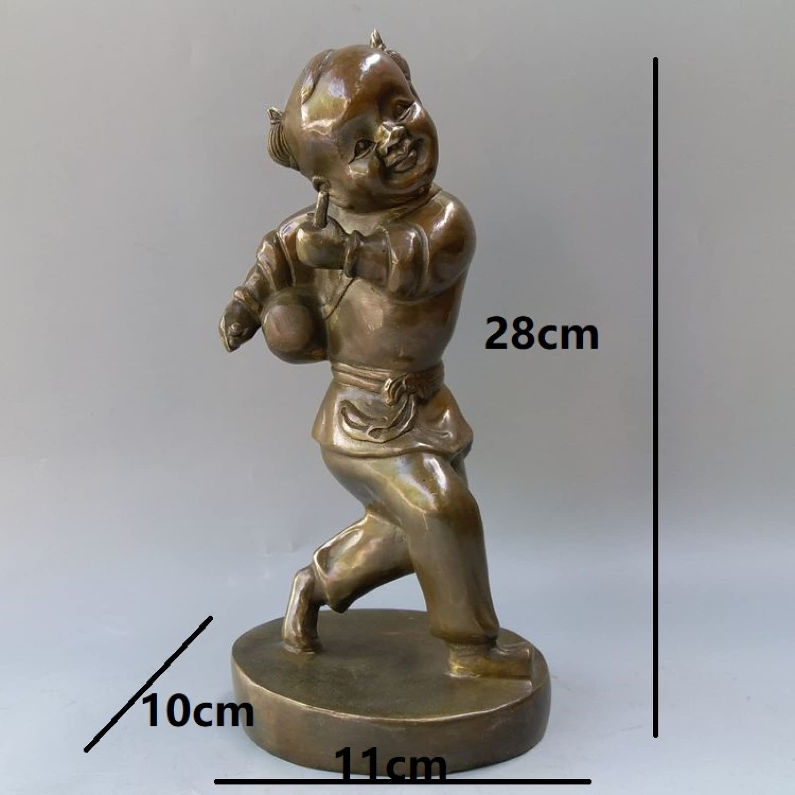 Amazon.co.jp: 置物・オブジェ彫刻置物 銅飾り、人物彫刻、銅飾り飾り