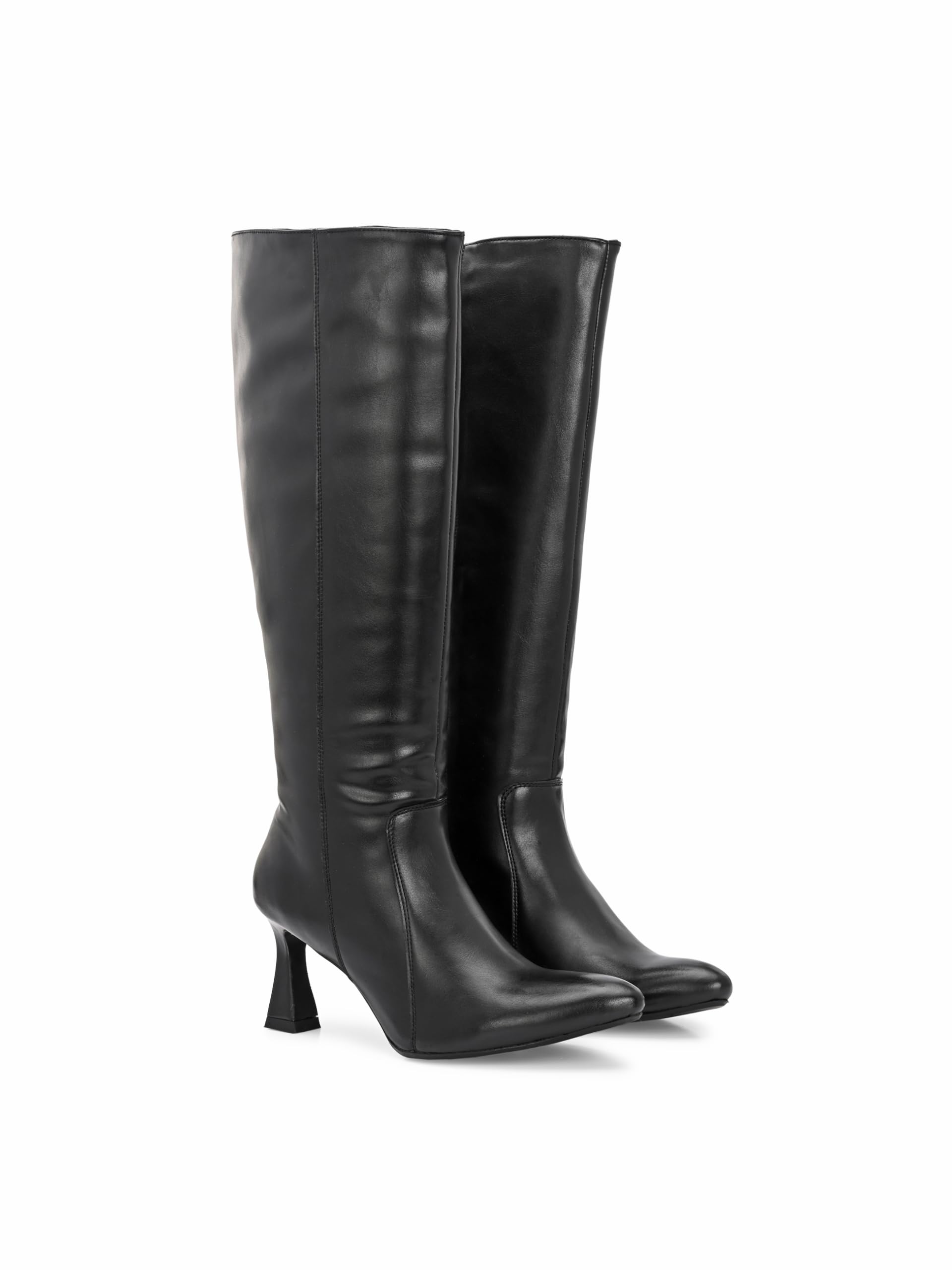 Black women High Heel ankle boots 68510
