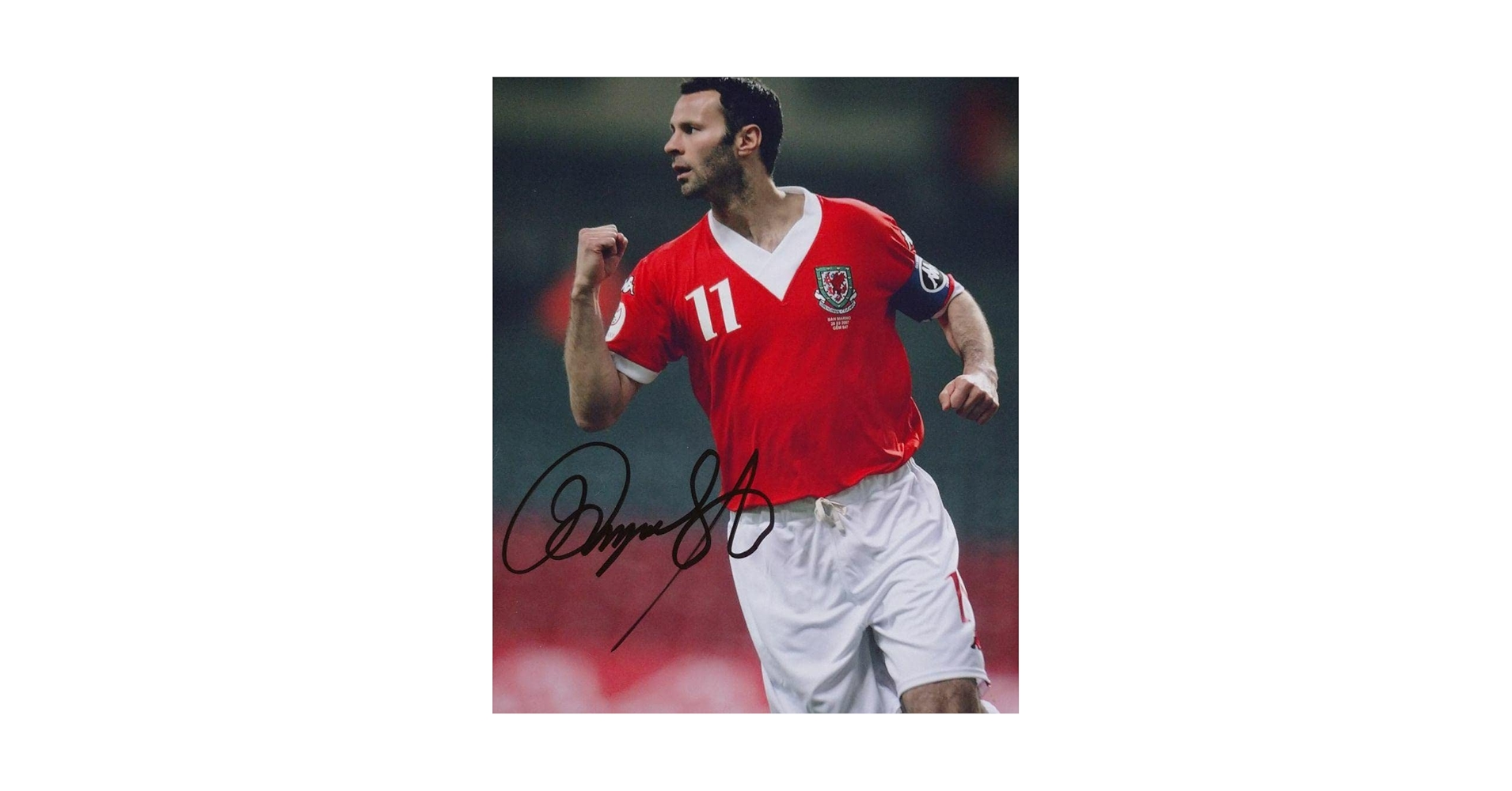 Amazon.co.jp: サッカー有名監督…ライアンギグス直筆サイン入り超大型