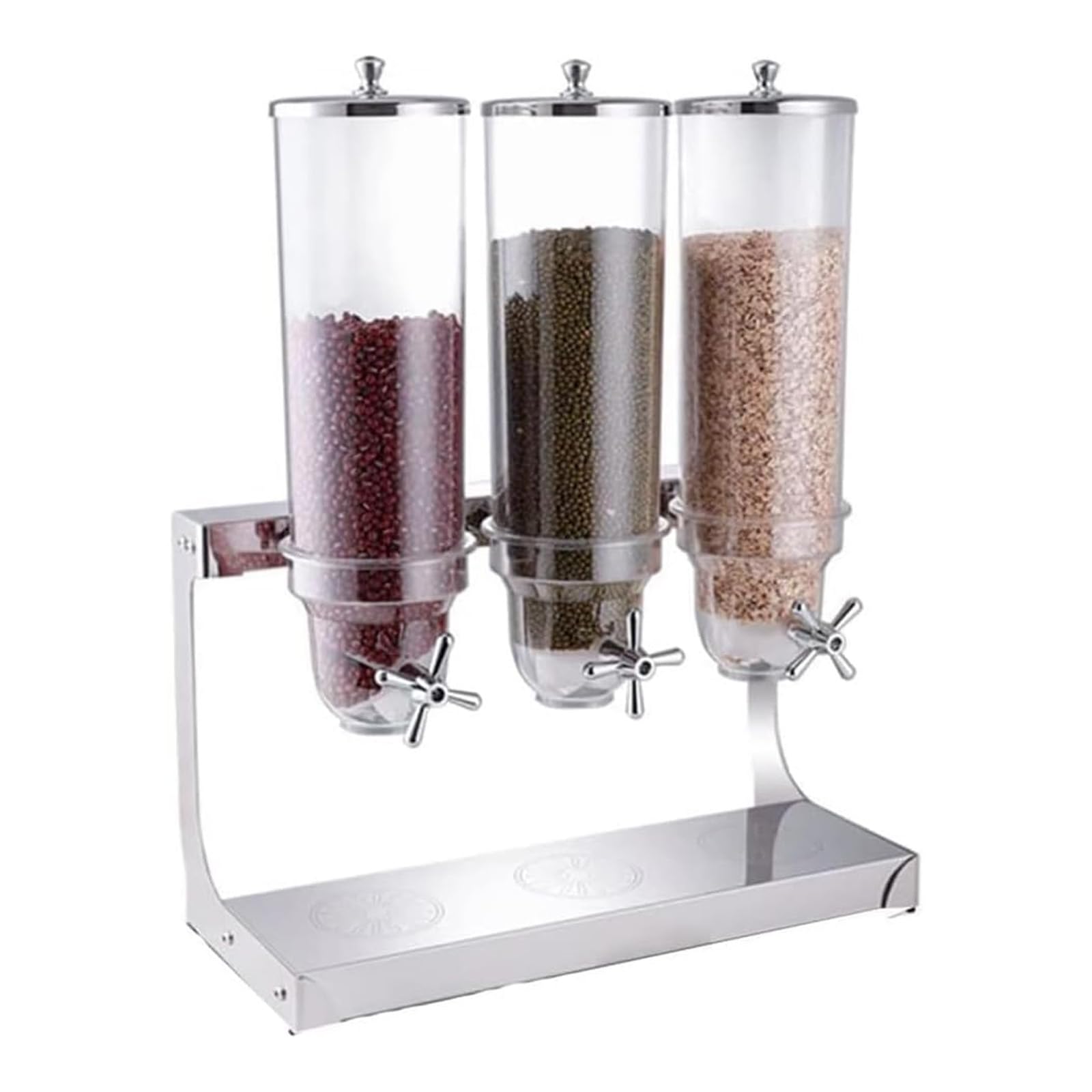 Dispensador de cocina con cubo de PC de alta resistencia y acero