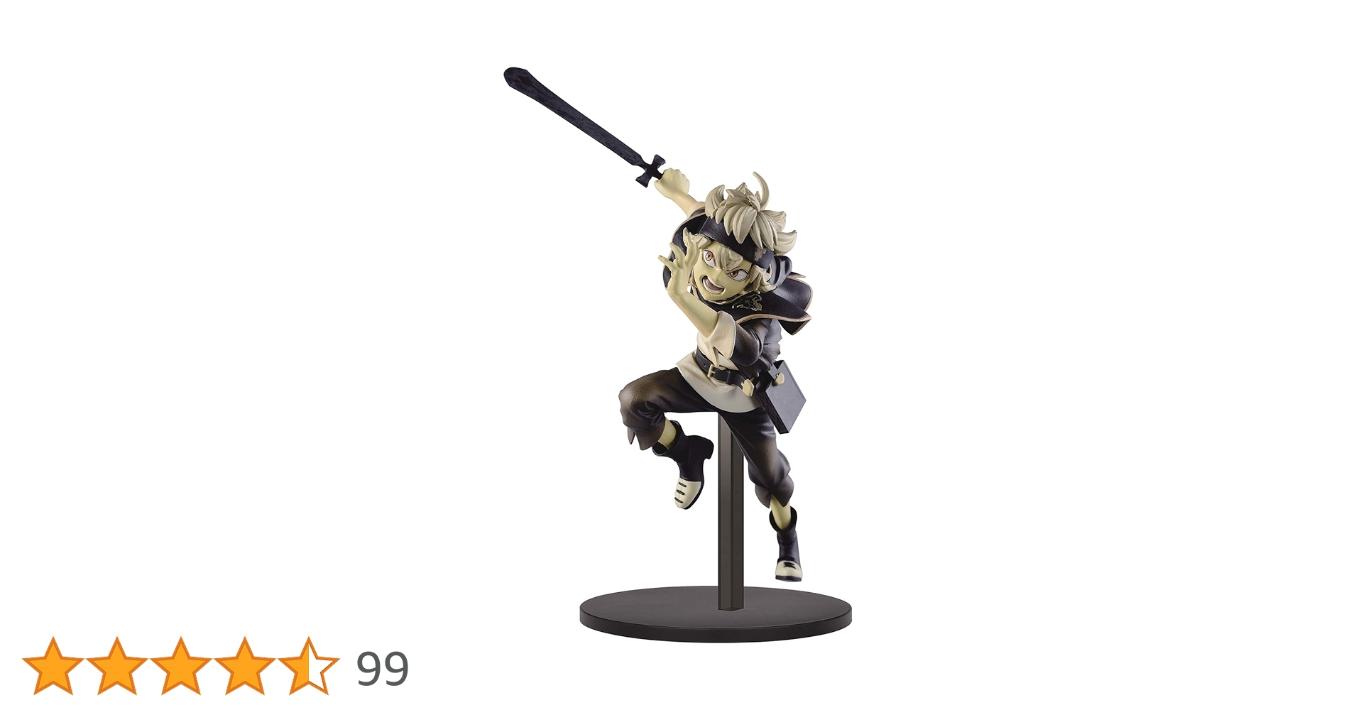ブラック・クローバー　フィギュア　アスタ　セピアver. 中古】【開封品】アスタ(セピアカラーver.) 「ブラック