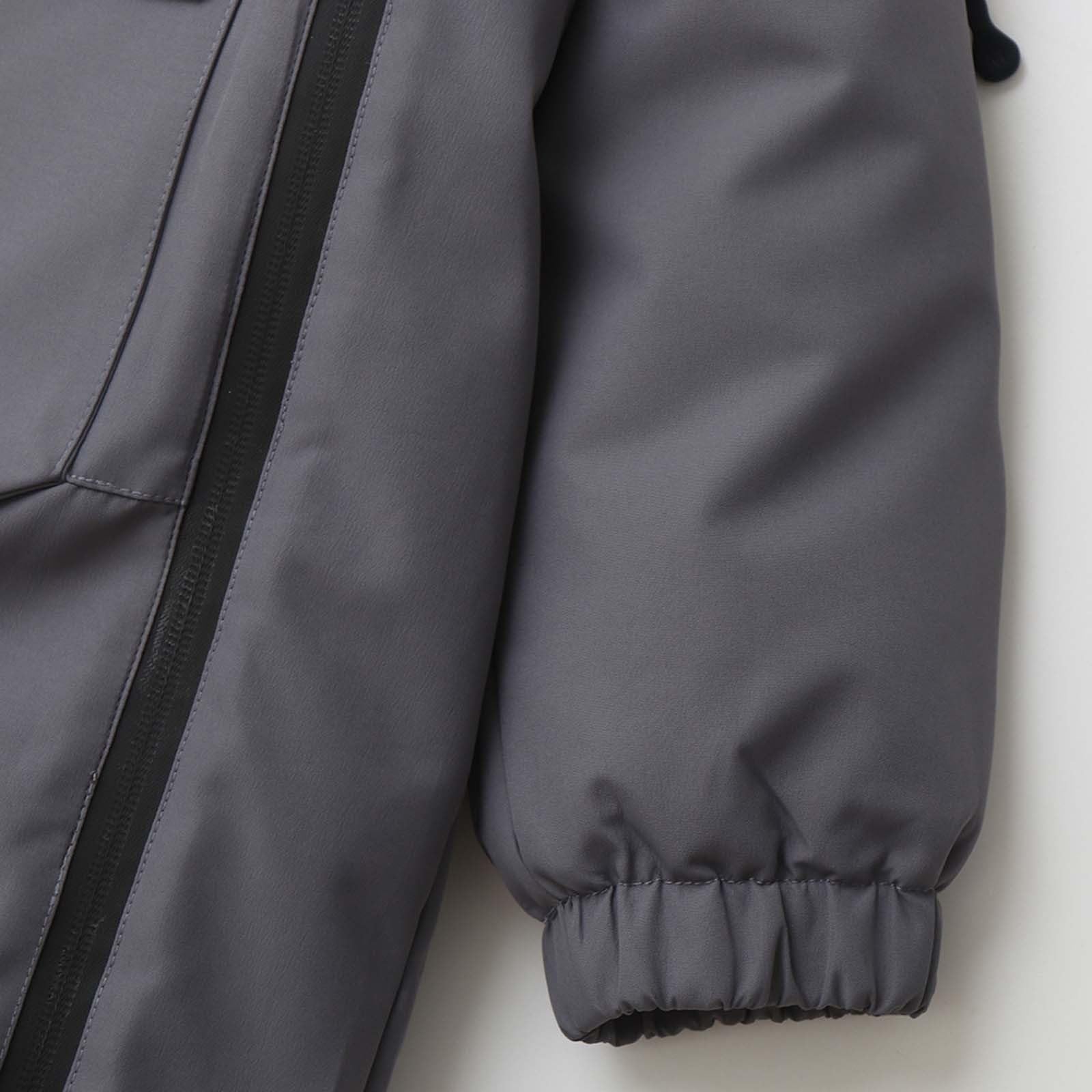 Generisch 2026 Winterlicher Jungen-Strampler mit, gefüttert, warm gefüttert, Fleece-gefüttert, kuschelige Spielkleidung für Babys Kleinkinder bei kaltem Wetter