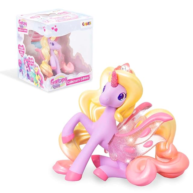 Galupy Unicornio de Juguete con Alas - Figura Coleccionista