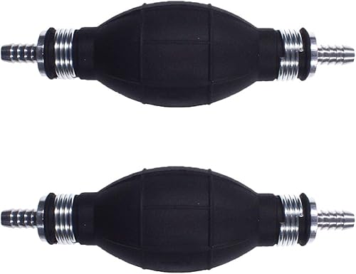 0.315 in 516 "Bombilla de cebador negro de goma bomba de combustible manguera de mano imprimación gasolina gasolina diesel bomba para barcos marinos