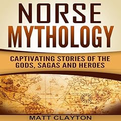 Norse Mythology Audiolibro Por Matt Clayton arte de portada