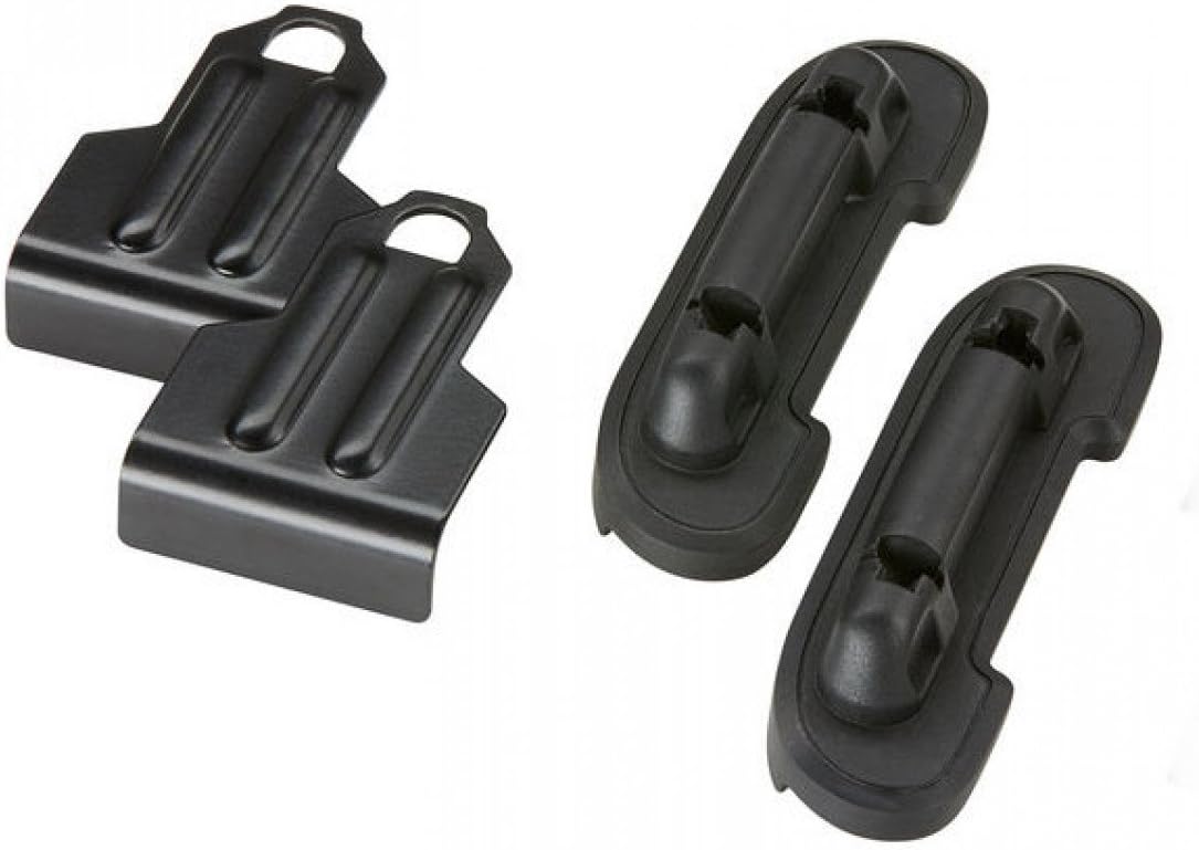 Productos 8006190 Base clip 190, soportes para kayak para automóviles, negro
