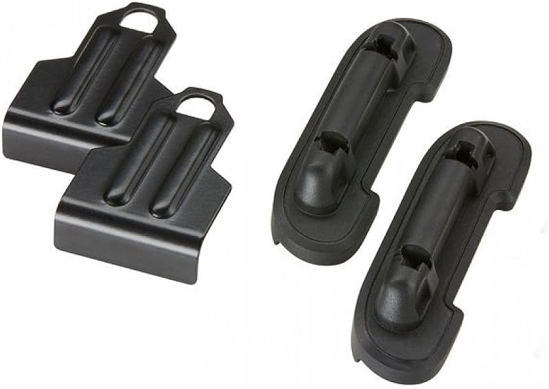 Productos 8006190 Base clip 190, soportes para kayak para automóviles, negro
