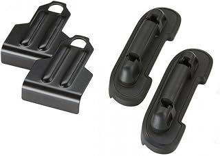 Productos 8006190 Base clip 190, soportes para kayak para automóviles, negro