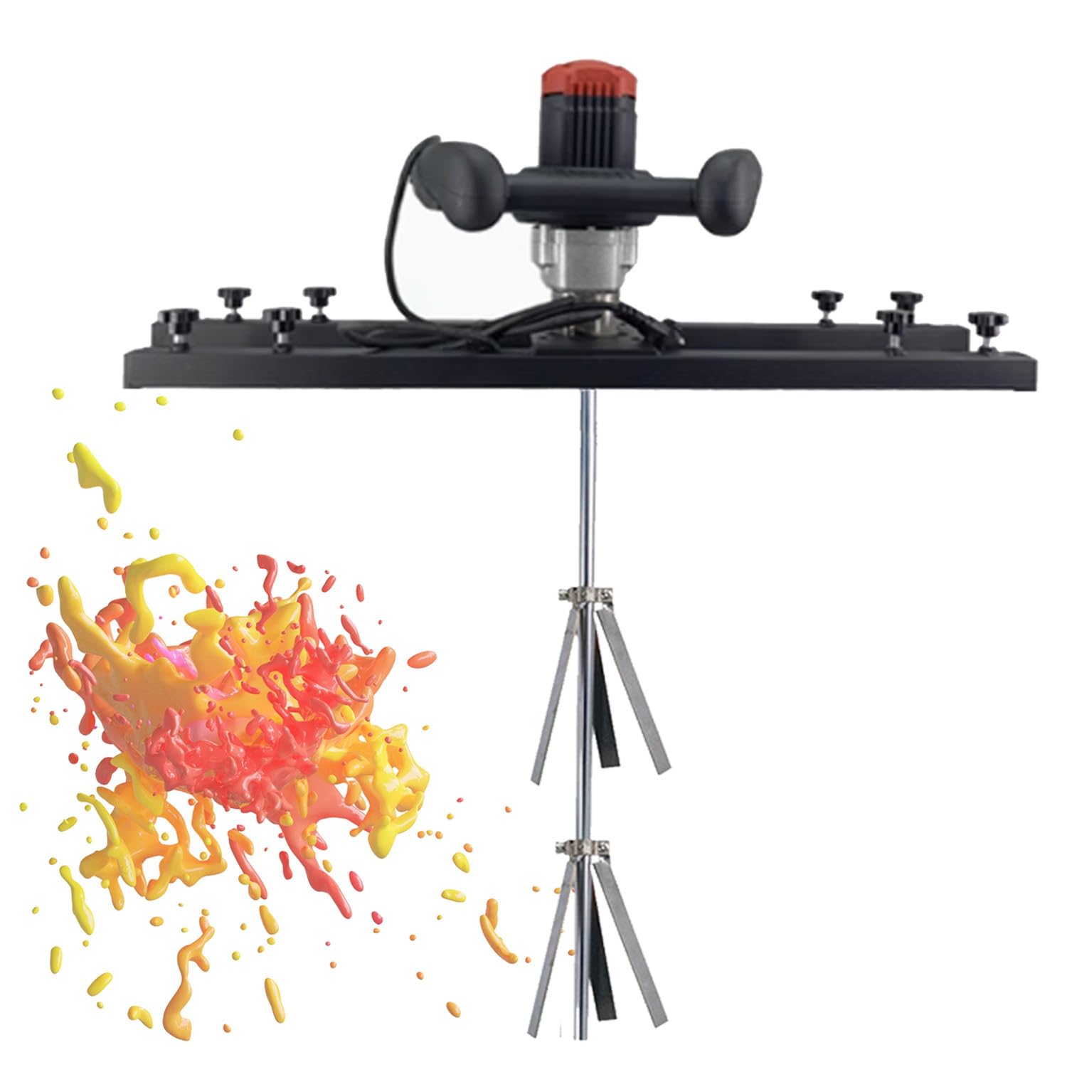 Miscelatore Vernici Elettrico,Betoniera Elettrica,Miscelatore per Malta Portatile 3000 W,per Miscelazione Vernice,Liquame di Cemento,Calcestruzzo,Malta,Foraggio,ECC A