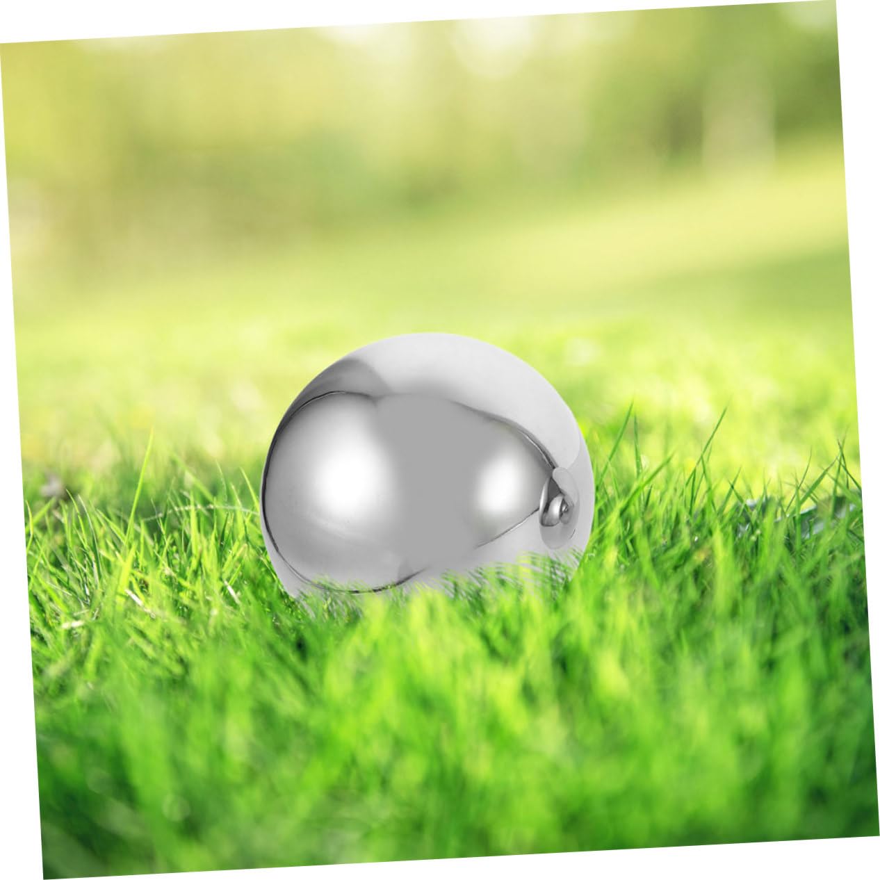 Happyyami Palla Specchio Riflettente da Giardino in Acciaio Inox 6 Pezzi