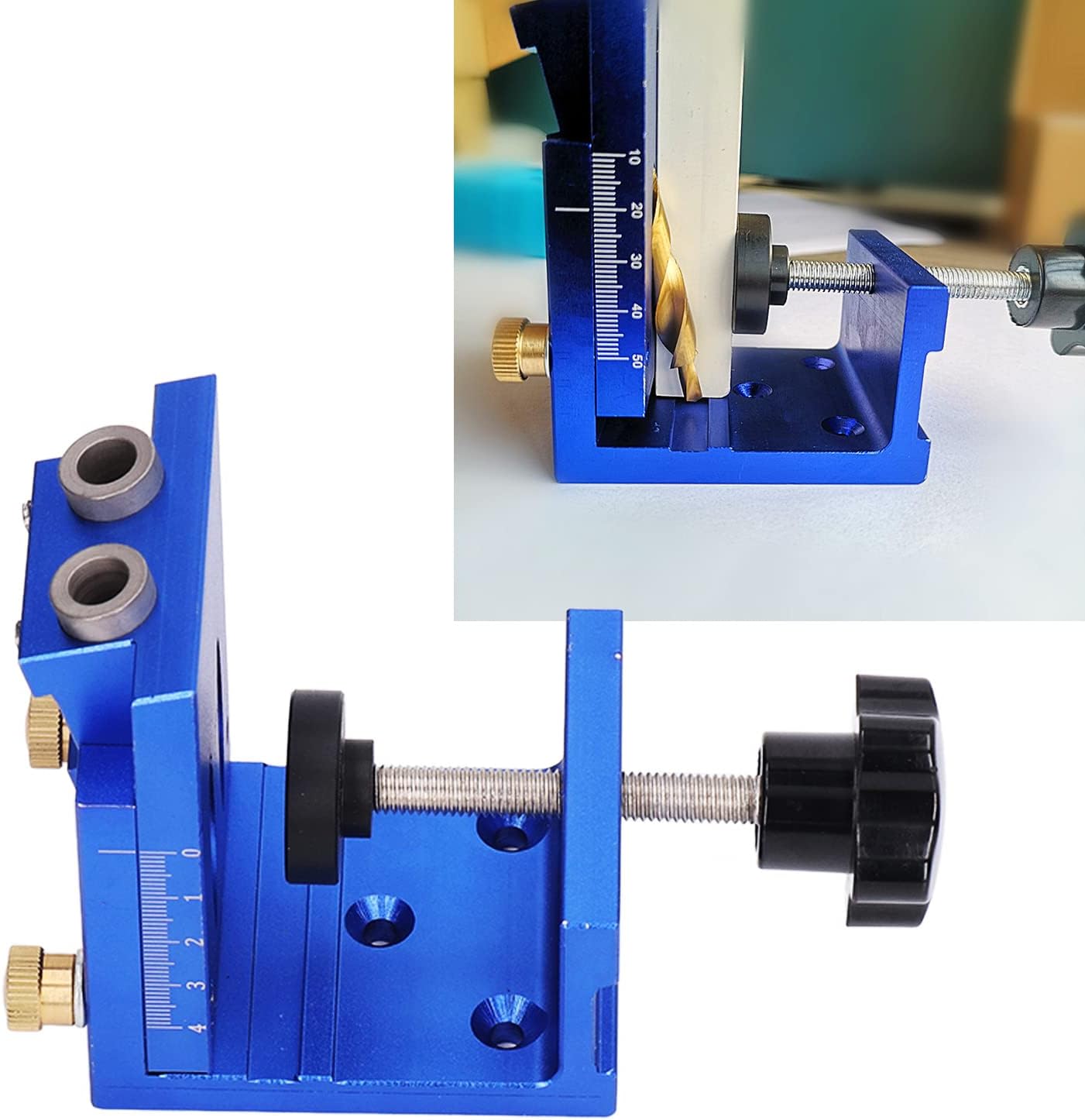 Professional Inclined Hole Drilling Positioner for Woodworking, Accurate Woodwork Fixture