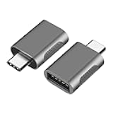 BEYEE USB C Adapter (2 Pack),High-Speed Data Transfer, USB-C to USB 3.0 Female Adapter for MacBook Pro 2020, iPad Pro 2020, Samsung Notebook 9,Dell XPS & More Type C Devices (Space Gray)