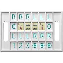 MianBiz Mahjong Practice Board 3D Printed Solo Trainer with RLO Charleston Guide & 24 Slots - Training Aid for Learning 2026 New Card Patterns, Strategy Tool for Beginners & Pros
