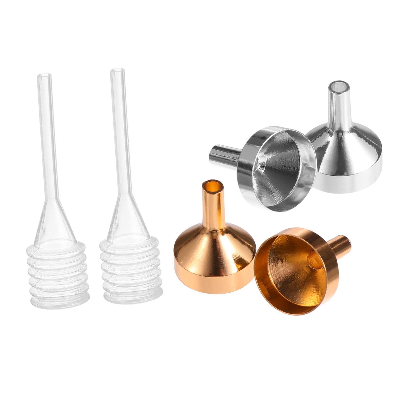 GORGECRAFT 12er Set Mini Trichter 22x18mm - Für Parfüm & Ätherische Öle