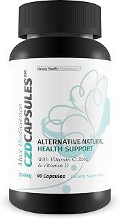 Max Bio Science CDZ Vitamins - Alternative Natural Overall Health CDZ Supplement - Contains Herbal Extracts, Vitamins, Minerals, & Antioxidants - Immune Support - Swelling & Discomfort Support