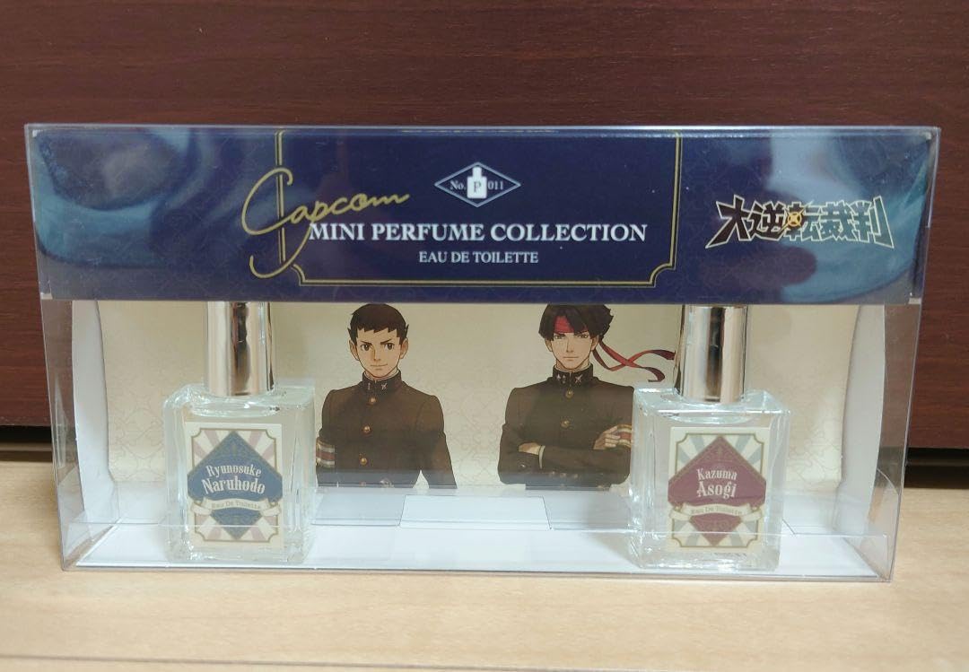 大逆転裁判 カプコンminiパフュームコレクション 成歩堂&亜双義 【公式