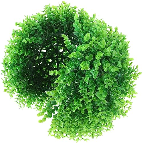 MAGICLULU Simulation Plant Balls Green Leaf Decorative Balls Indoor Topiary Artificial Grass Ball Party Supplies Green Grass Plant Balls Artificial Topiary Plastic Plant Topiary Balls