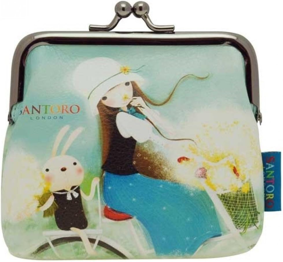 Kori KumiSantoro Click Clack Summertime Purse 10 x 10 cm Multi-Coloured, Multicolored, Multicolored