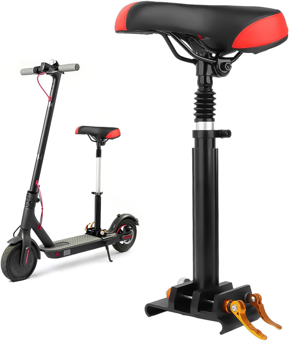 Adjustable Electric Scooter Seat for Adults – Fits 5.5