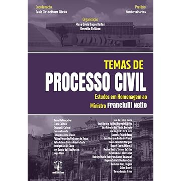 Capa do livro Temas de Processo Civil. Estudos em Homenagem ao Ministro Franciulli Netto