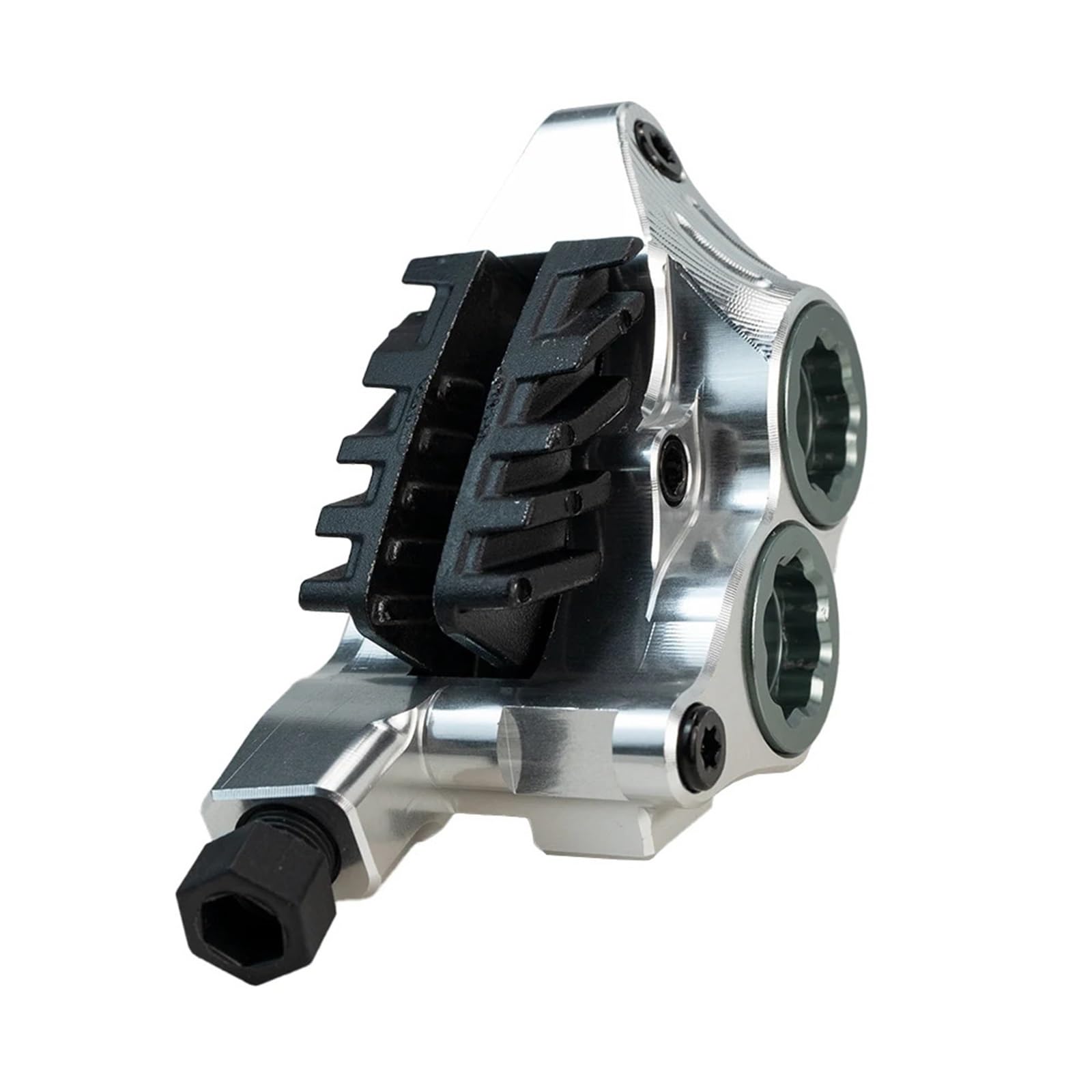Rowerów Bęben Hamulcowy XG4 Zacisk hamulca hydraulicznego do roweru szosowego Płaskie czterotłoczkowe klocki hamulcowe CNC Lekkie