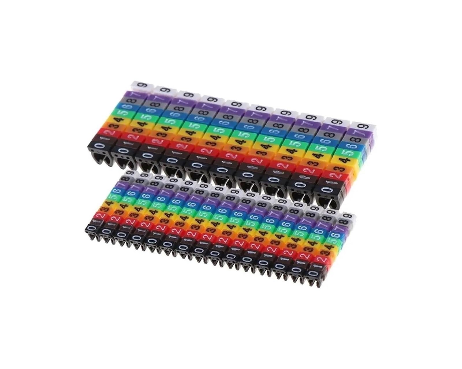 100/150pcs Marcatore Tipo C 2-3mm Colore(100pcs 6mm)