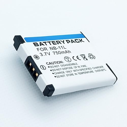 Miniatura 2 de Paquete de baterías recargables para Canon NB-11L, NB-11LH Paquete de baterías recargables de iones de litio