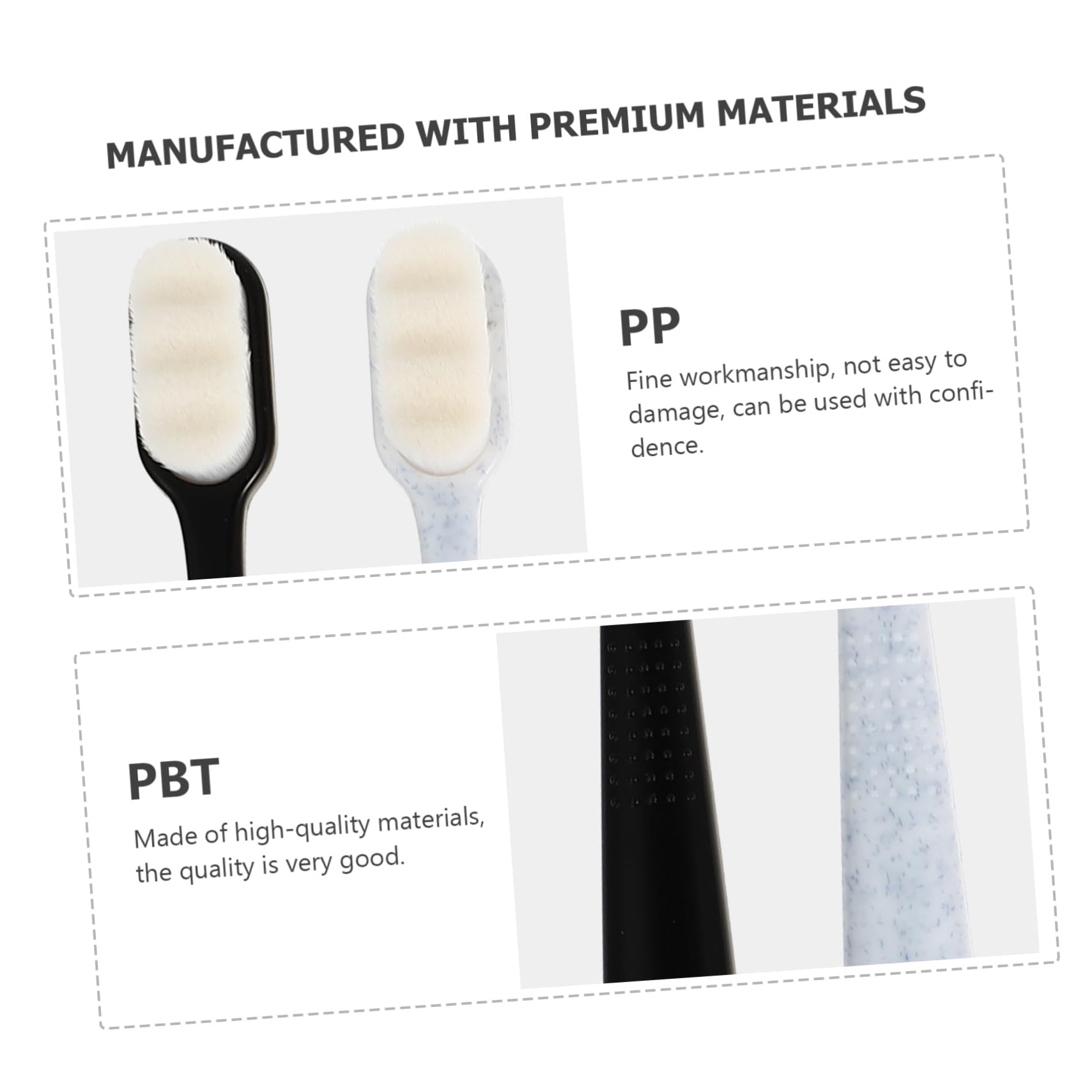 Healeved 12pezzi Spazzolini Da Denti Morbidi Per Adulti Design Ondulato Con Testa Piccola