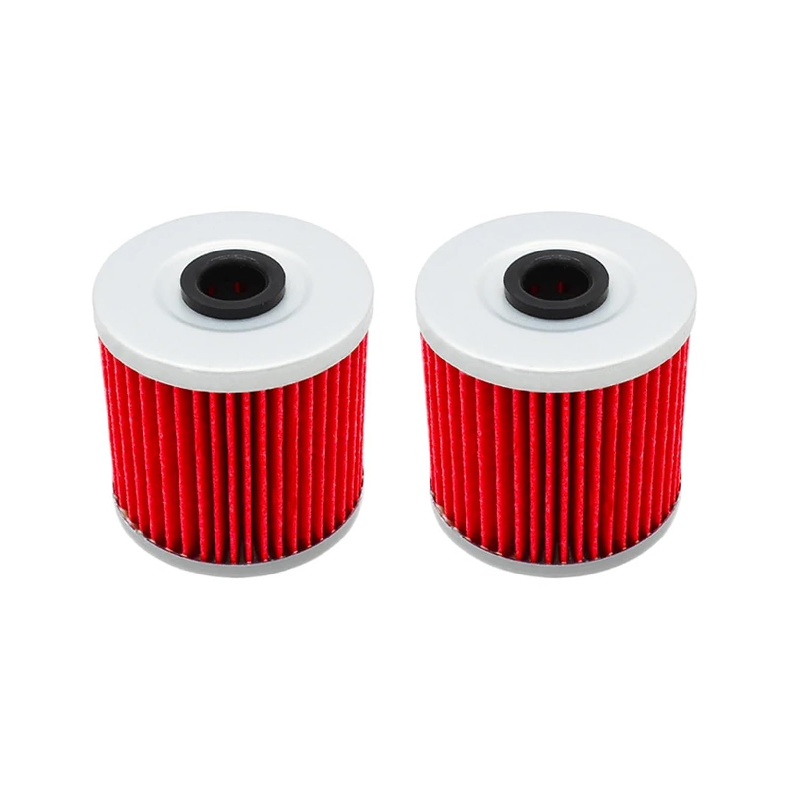 2/4/6pcs Cyleto Motorcycle Oil Filter for KL250 KL600 KL650 Tengai 650 KLR250 KLR600 KLR650 Camo KLR 650 KLX650 KLX650R(6pcs-yellow)