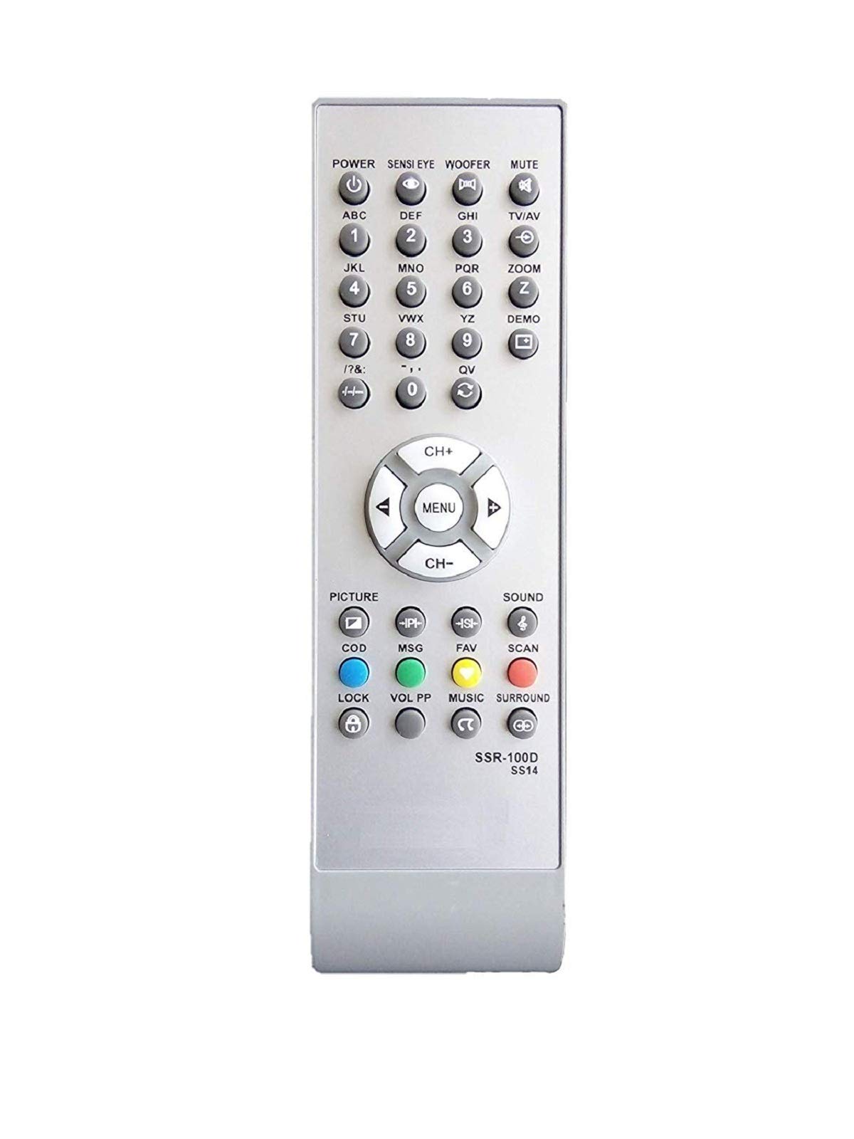 BhalTech SSR-100D SS14 CRT TV Universal Remote Control Compatible with CRT TV Sansui