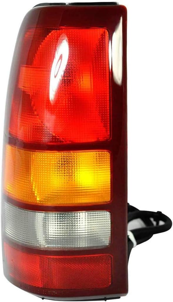 For Chevy Silverado 1500 Tail Light Assembly 1999 00 01 2002 Pair Driver and Passenger Side Fleetside DOT Certified GM2800173, GM2801173 | 19169017, 19169018