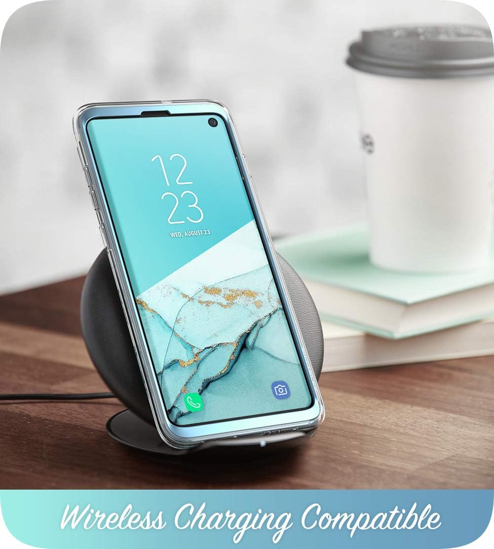 i-Blason Cosmo Series Designed for Samsung Galaxy S10 Case, Stylish Full-Body Protective Bumper Case Without Built-in Screen Protector for Galaxy S10 2019 Release (Ocean)
