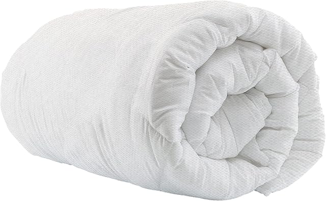 Rohi Single Duvet 15 Tog  Hollowfibre Anti-Allergy Winter Duvet / Quilt White  MADE IN UK (135cm x 200cm).