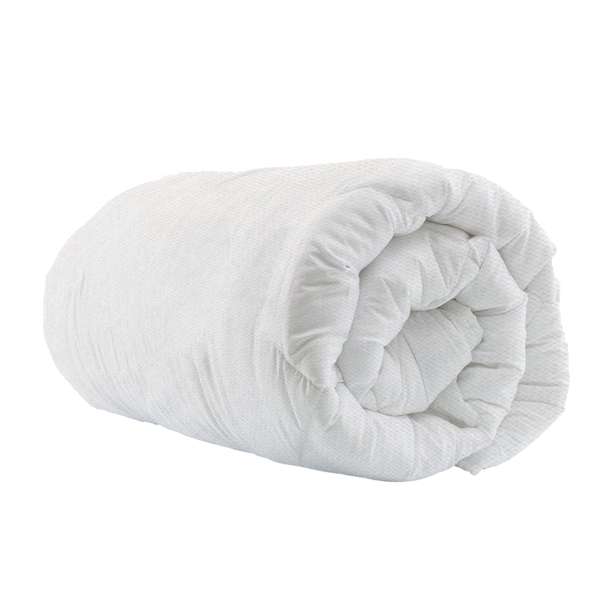 Rohi White Double Duvet 13.5 Tog – Hollowfibre Anti-Allergy Winter Duvet/Quilt – Made In Uk (200Cm X 200Cm).