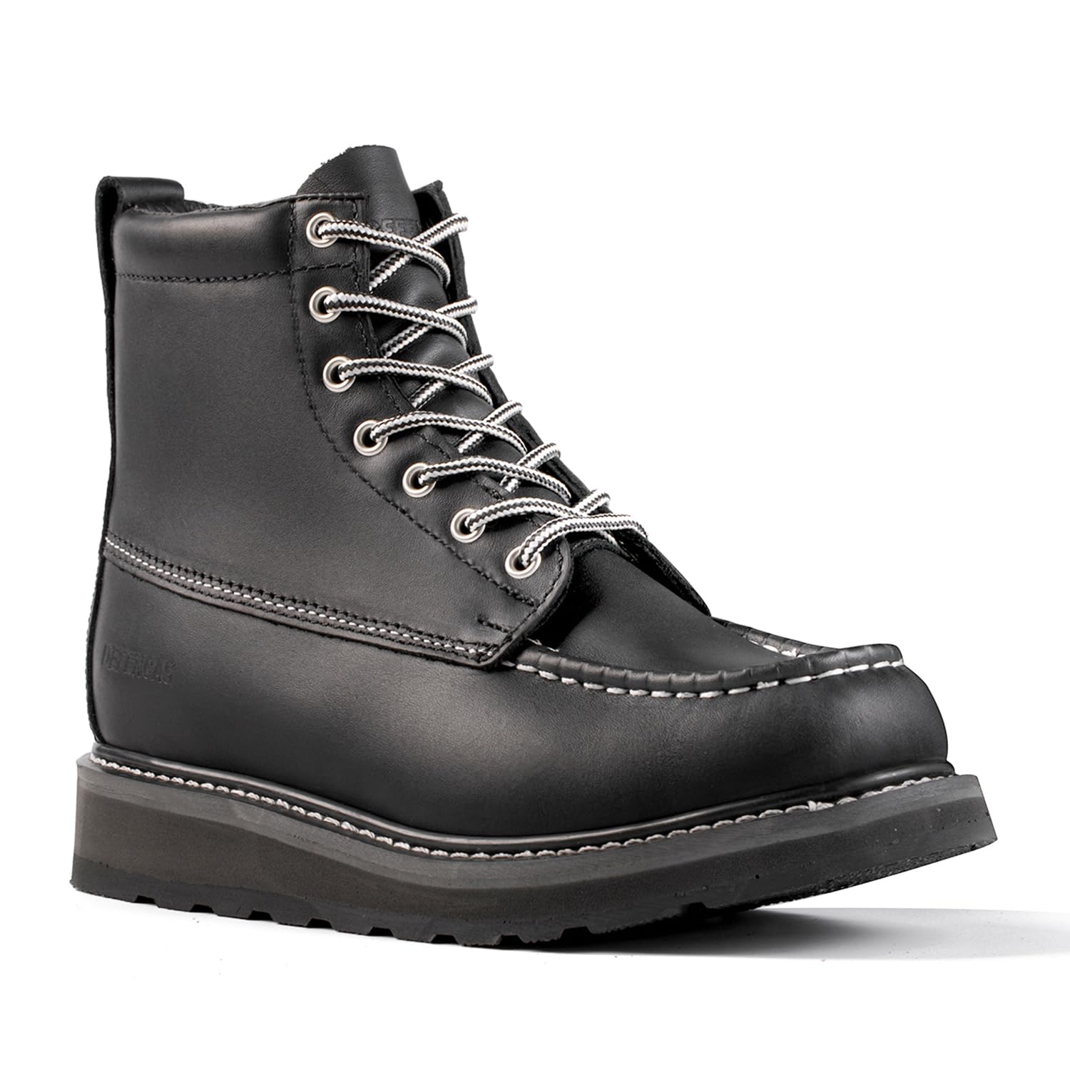 Mens SureTrack 6 8 Leather Soft Toe Work Boot for Men Welt Construction Oil Slip Resistant Wedge Sole