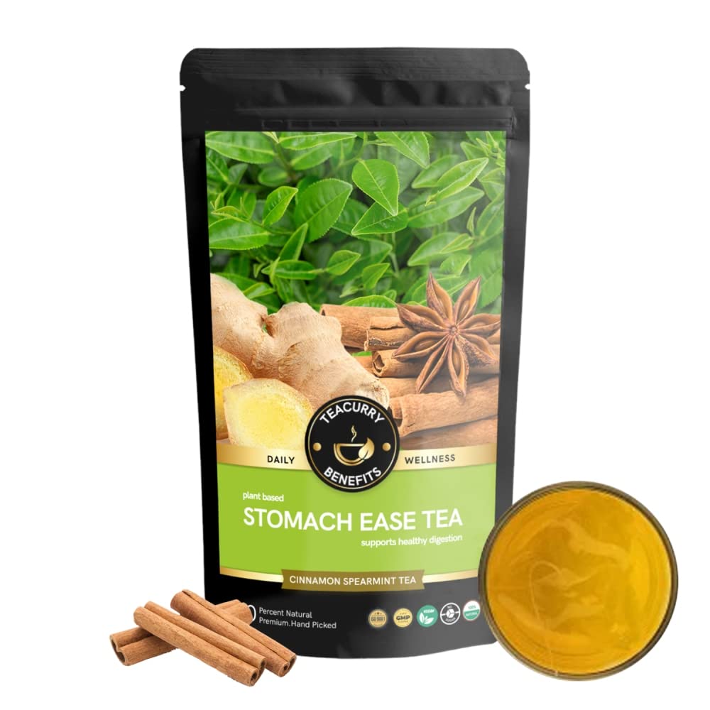 TEACURRY Digestion Spearmint Tea-15 Tea Bags|Helps With Reduces Constipation, Indigestion|Healthy Digestion Tea|100% Natural|Stomach Ease Tea,50 Grams (B08K86ZKH3) Amazon Price History, Amazon Price Tracker