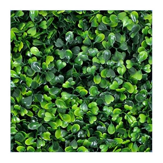 EJOY e-Joy 12 Piece Artificial Topiary Hedge Plant Privacy Fence Screen Greenery Panels Suitable for Both Outdoor or Indoor, Garden or Backyard and Home Decorations, Boxwood 20'' L x 20'' H