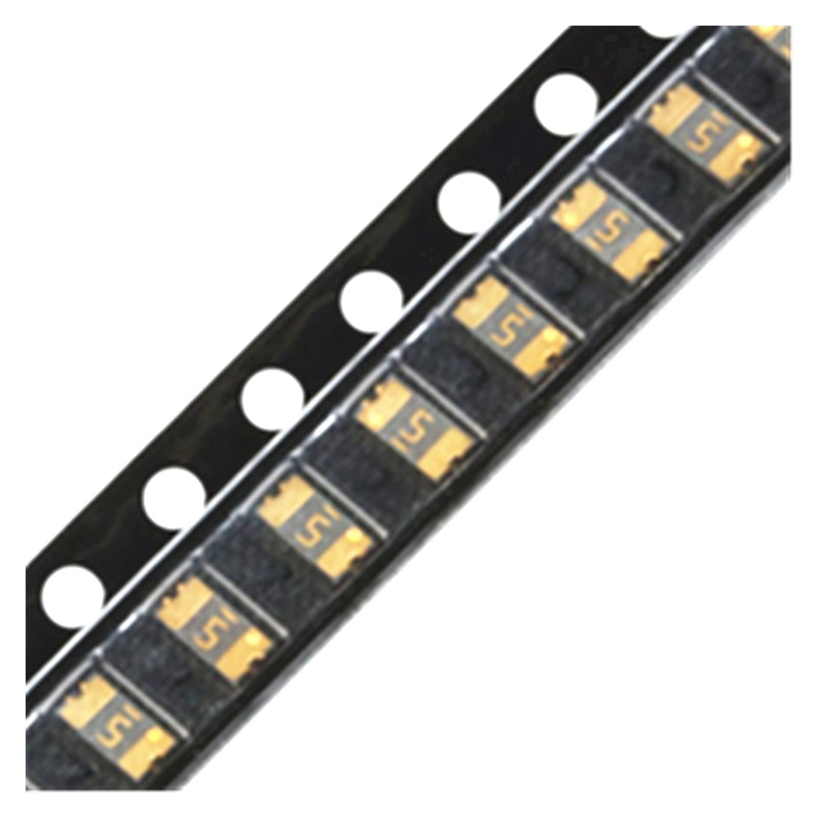 Fusibile 100 PZ Fusibile 1206 0.05A/0.1A/0.2A/0.5A/0.75A/1.1A/2A Fusibili Ripristinabili (Color : 2a)
