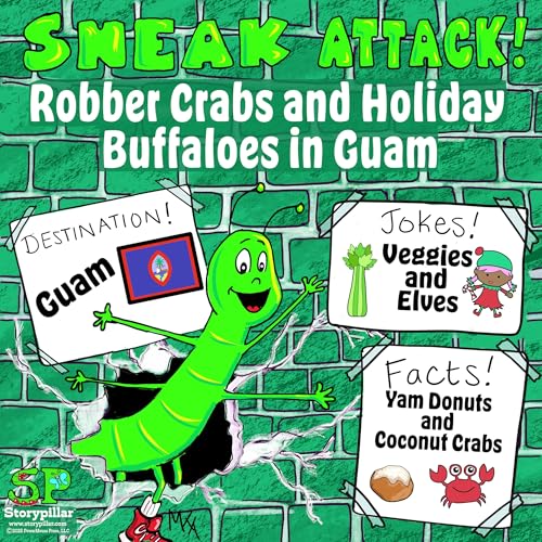 『December&rsquo;s Sneak Attack!!! Robber Crabs and Holiday Buffaloes in Guam』のカバーアート
