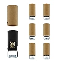 Vista 4 de Creative Hobbies 10025 Candelabro Base Fenólica sin llave, 1-1/2 pulgadas de alto total, 1/8 IP Hembra, 1/8 IP, paquete de 6