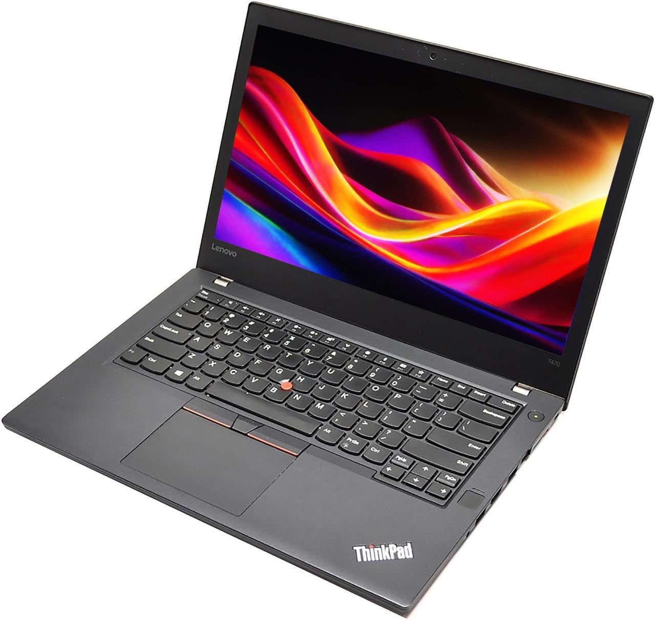 Lenovo Thinkpad T470 Business Laptop 14" (1366x768), Intel Core i7-6500U, 8 GB RAM, SSD da 256 GB, tastiera US QWERTY Windows 11 Pro (ricondizionato)