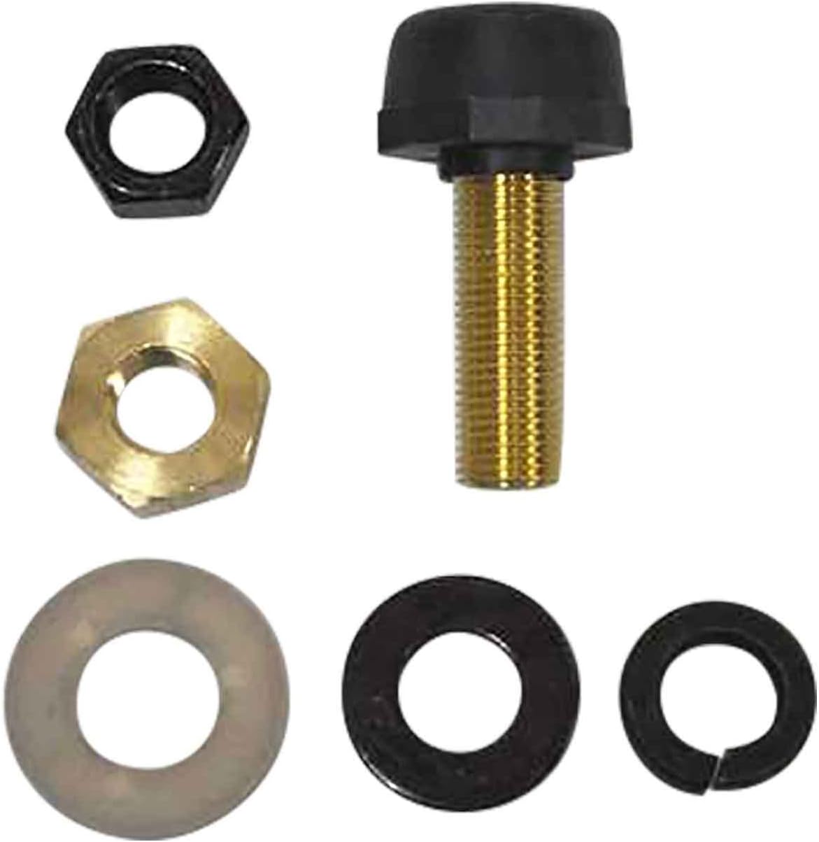 Miller 039801 Jack Plug Female Receptacle with Black Insulating Cover