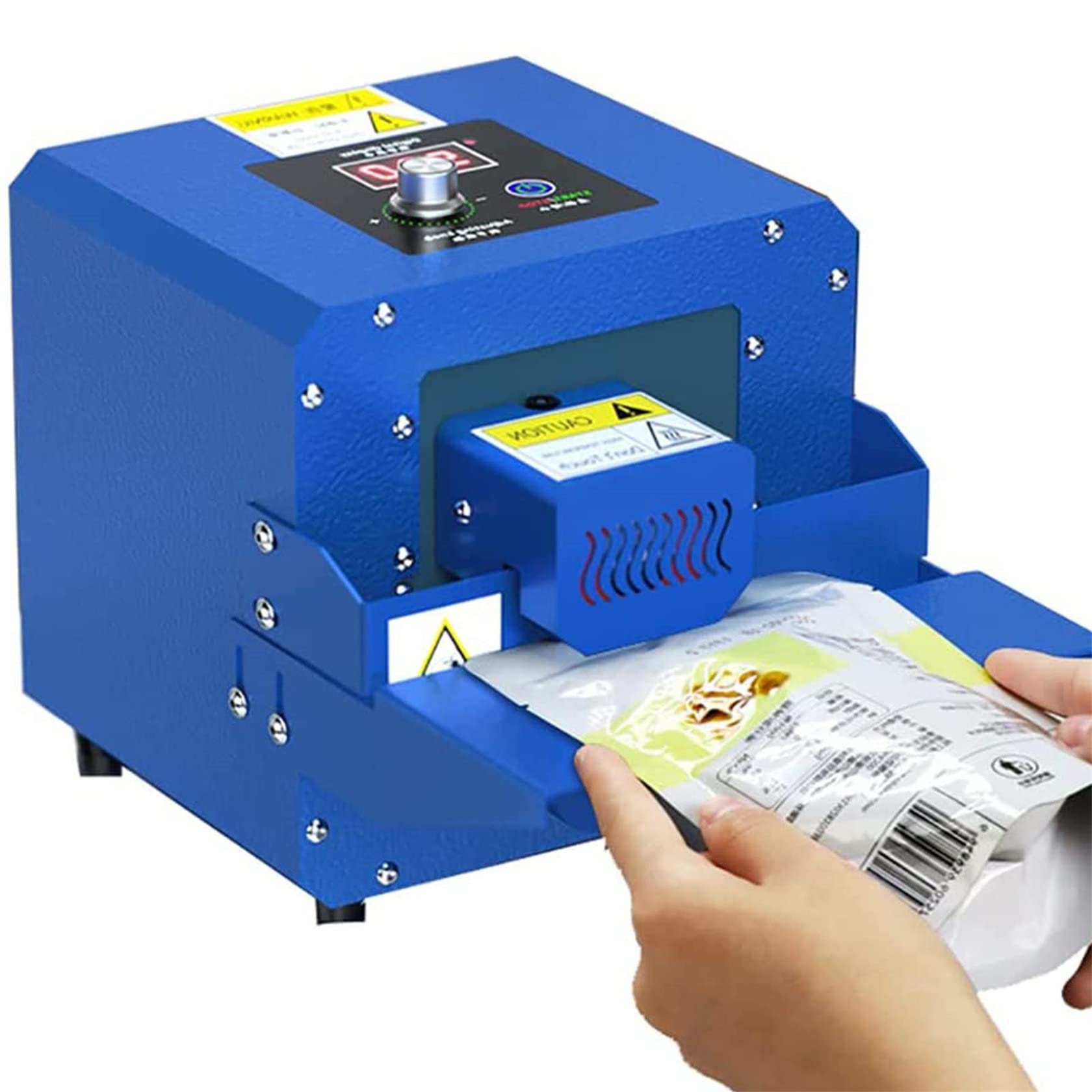 Machine de scellage continue automatique, scelleuse de sacs en plastique, scelleuse à impulsion, machine d'emballage de sacs sous vide pour aliments, pour scelleuse de sacs en plastique PP et PE