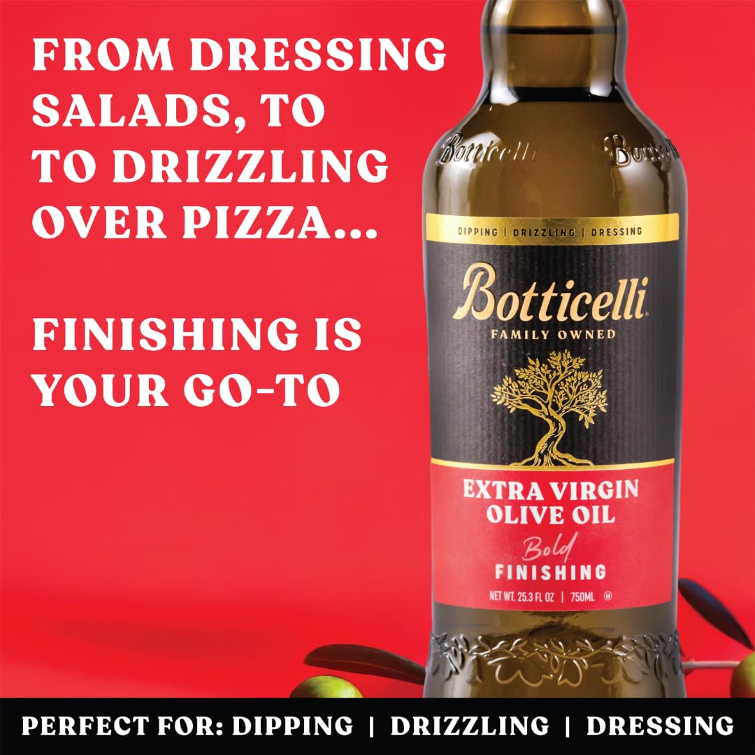 Botticelli Extra Virgin Olive Oil | 25.3 oz | 750 ml (Finishing)