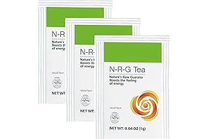 HERBAL N-R-G TEA: Nature's Raw Guarana Boosts Energy