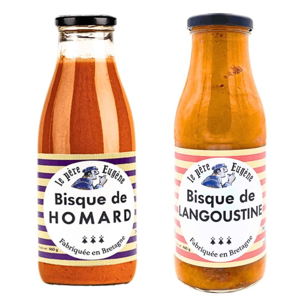 Duo of Lobster and Langoustine Bisque 460g