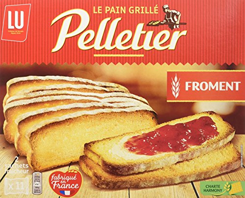  Pelletier Pain Grillé au Froment 22 Tranches 4...